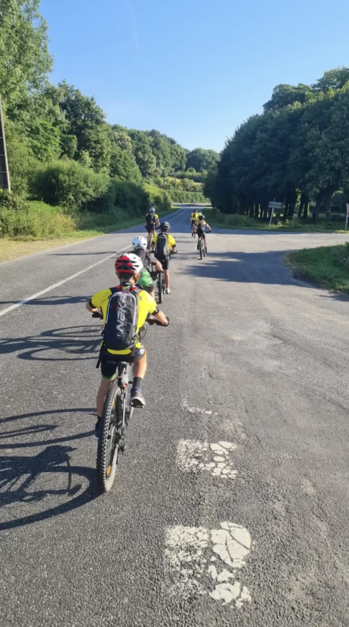 Raid de fin d’année de l’école VTT